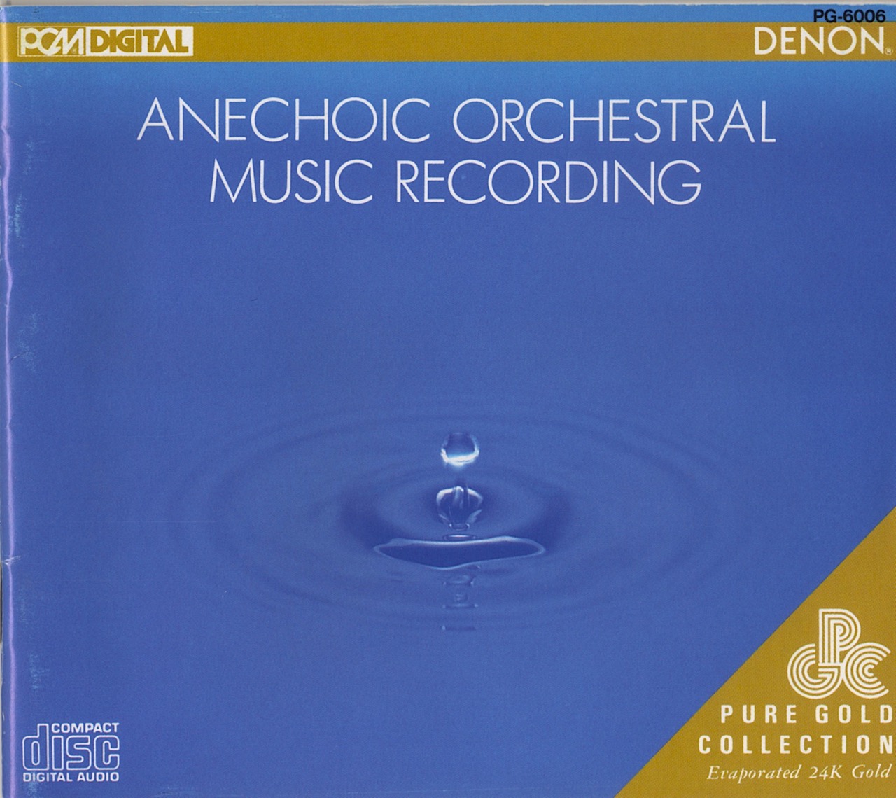 Denon Anechoic Orchestral Music Recording - Bram Jacobse